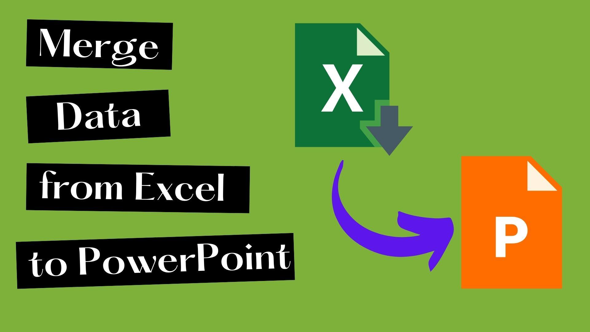 Merge Data From Excel To PowerPoint Alphabet Publishing