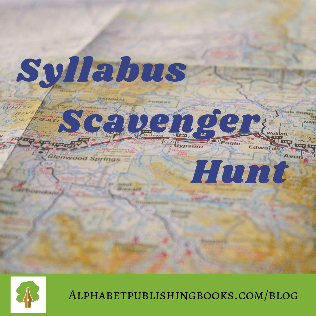 Syllabus Scavenger Hunt An Interactive Way to Review the Syllabus